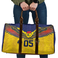Custom Ecuador Football Travel Bag Andean Condor Unique Style