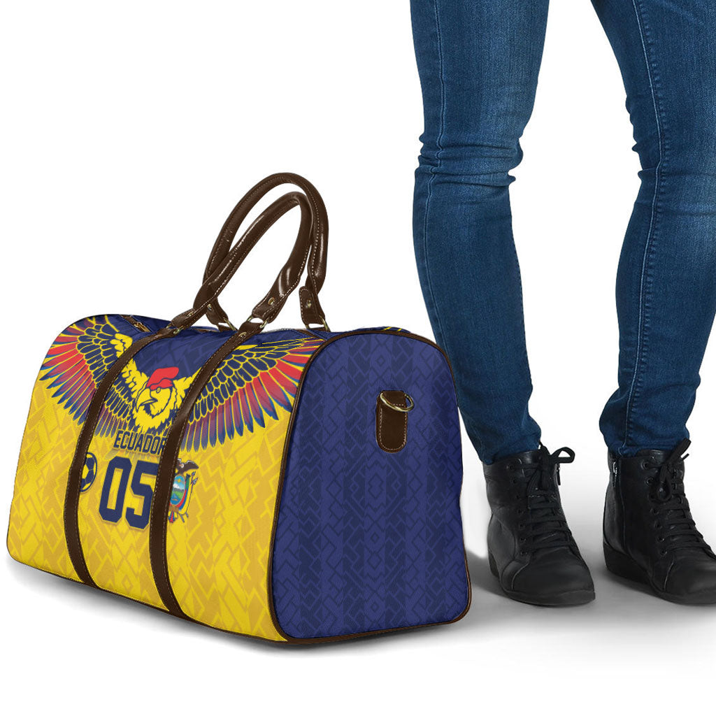 Custom Ecuador Football Travel Bag Andean Condor Unique Style