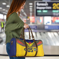 Custom Ecuador Football Travel Bag Andean Condor Unique Style
