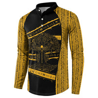 Egypt Tree Of Life Button Sweatshirt The Fig In Ancient Egyptian