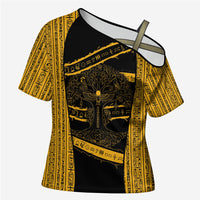 Egypt Tree Of Life Cross Shoulder Shirt The Fig In Ancient Egyptian