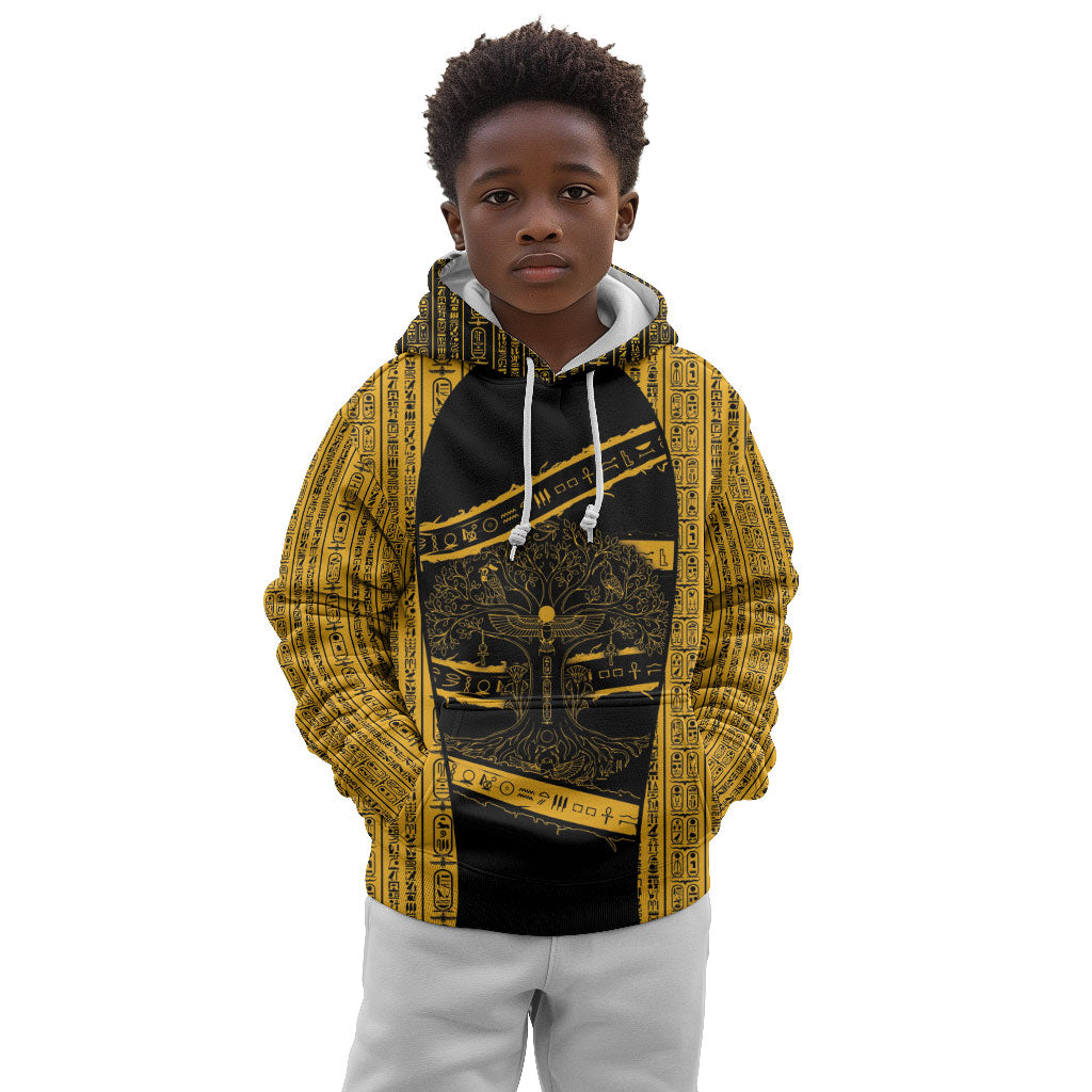 Egypt Tree Of Life Kid Hoodie The Fig In Ancient Egyptian