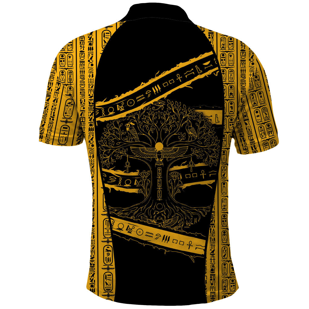 Egypt Tree Of Life Polo Shirt The Fig In Ancient Egyptian