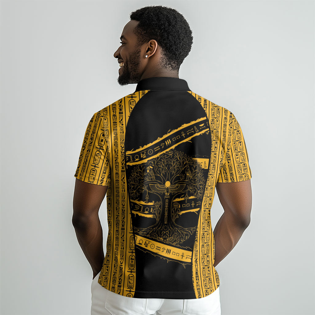 Egypt Tree Of Life Polo Shirt The Fig In Ancient Egyptian DT05