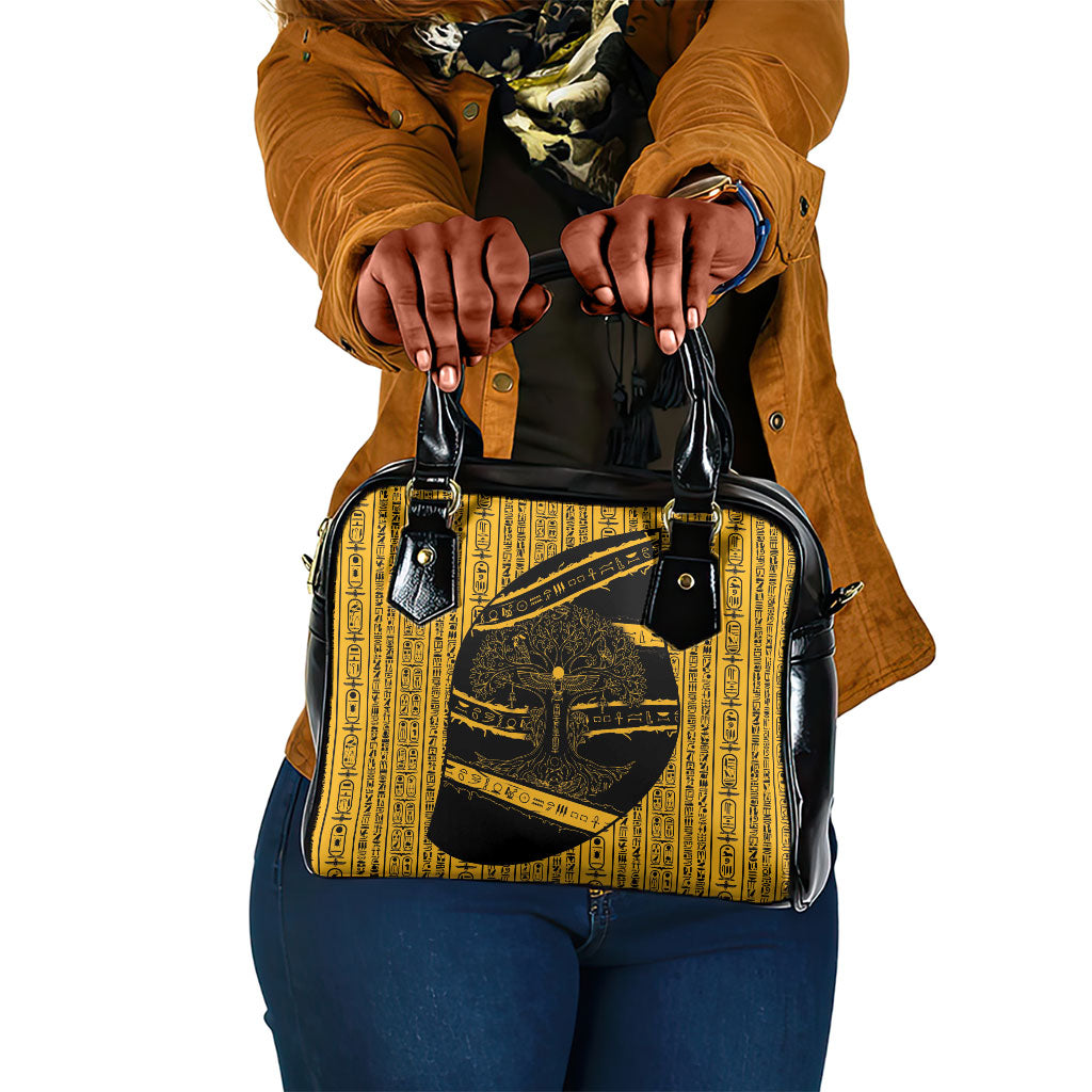 Egypt Tree Of Life Shoulder Handbag The Fig In Ancient Egyptian