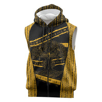 Egypt Tree Of Life Sleeveless Zip Hoodie The Fig In Ancient Egyptian