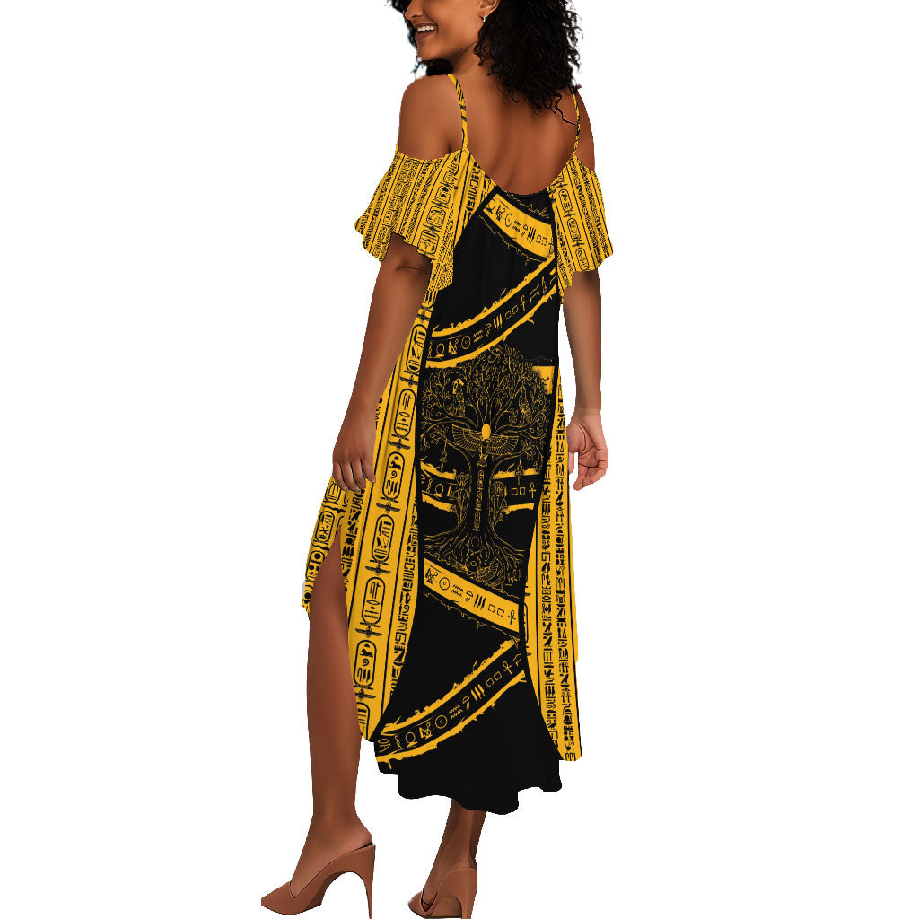 Egypt Tree Of Life Summer Maxi Dress The Fig In Ancient Egyptian
