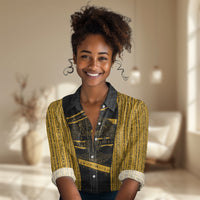 Egypt Tree Of Life Women Casual Shirt The Fig In Ancient Egyptian