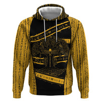 Egypt Tree Of Life Zip Hoodie The Fig In Ancient Egyptian
