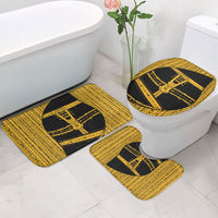 Egypt Sistrum Bathroom Set Ancient Mythology Sacred Rattling Instrument