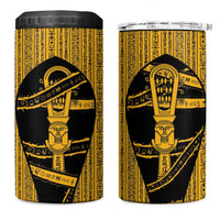 Egypt Sistrum 4 in 1 Can Cooler Tumbler Ancient Mythology Sacred Rattling Instrument