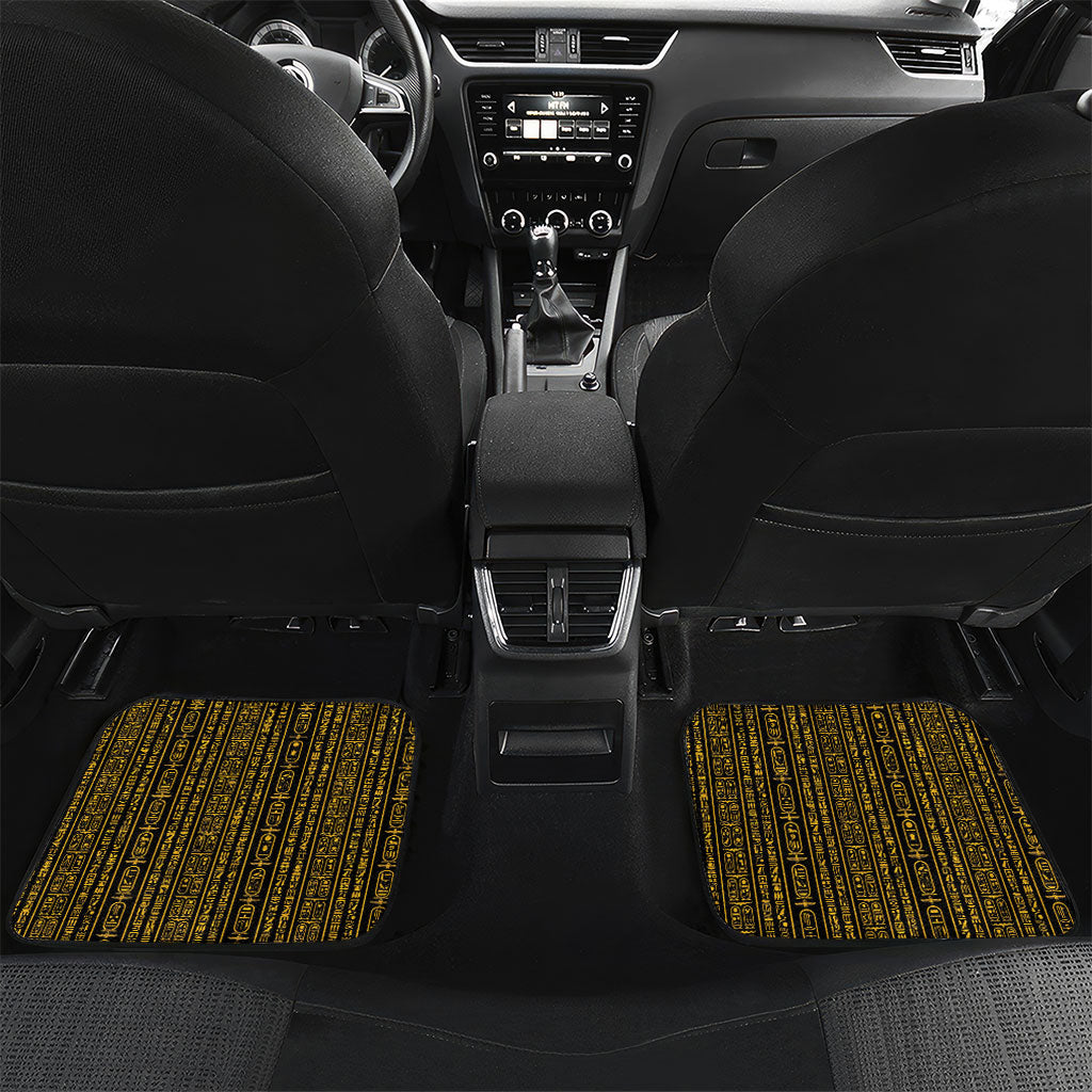Egypt Sistrum Car Mats Ancient Mythology Sacred Rattling Instrument