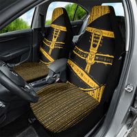 Egypt Sistrum Car Seat Cover Ancient Mythology Sacred Rattling Instrument