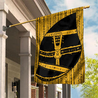 Egypt Sistrum Garden Flag Ancient Mythology Sacred Rattling Instrument