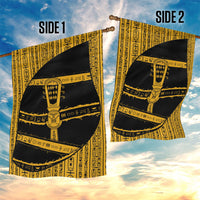 Egypt Sistrum Garden Flag Ancient Mythology Sacred Rattling Instrument