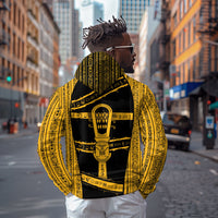 Egypt Sistrum Hoodie Ancient Mythology Sacred Rattling Instrument