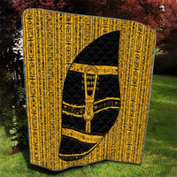 Egypt Sistrum Quilt Ancient Mythology Sacred Rattling Instrument