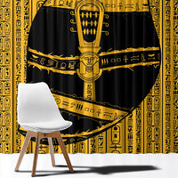 Egypt Sistrum Window Curtain Ancient Mythology Sacred Rattling Instrument