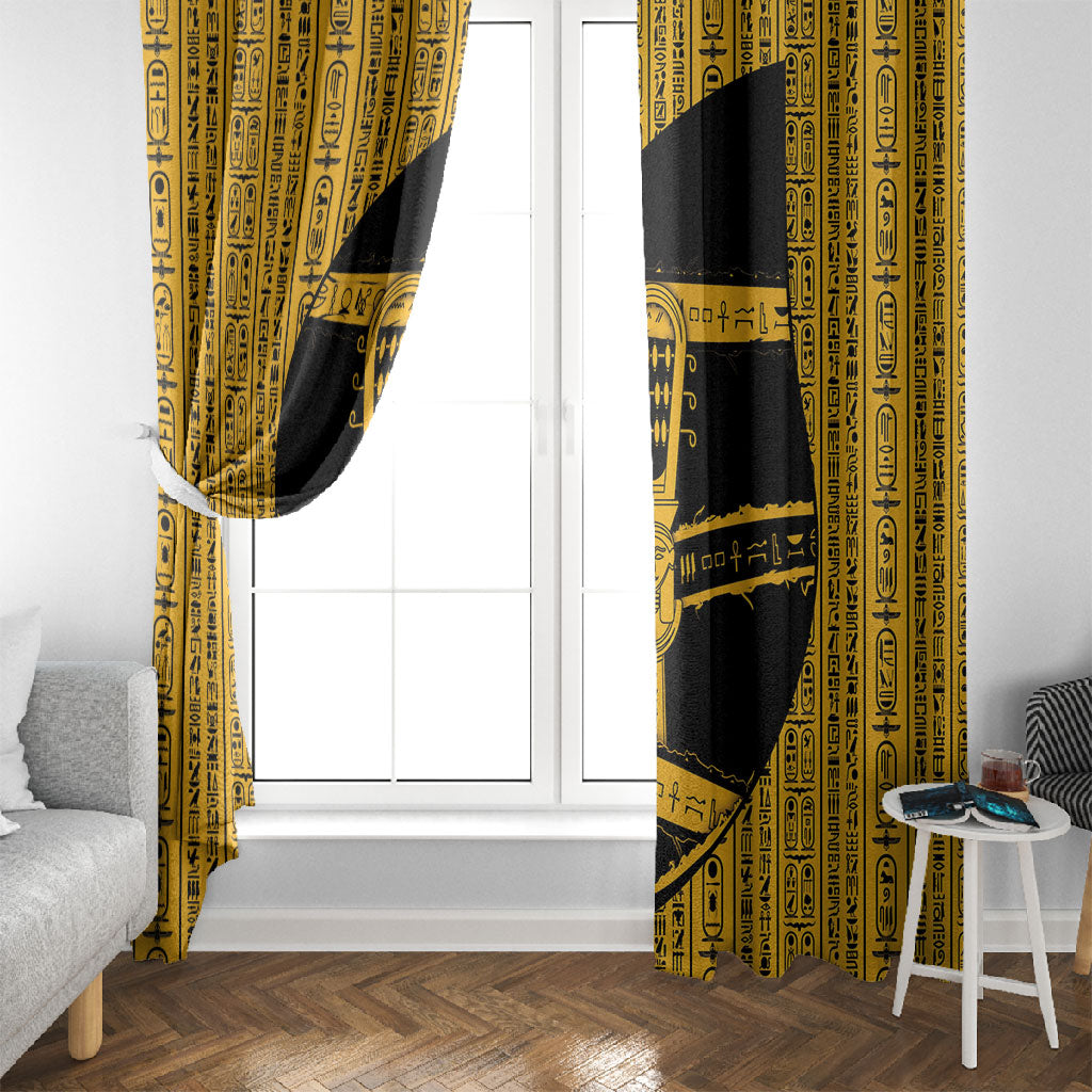 Egypt Sistrum Window Curtain Ancient Mythology Sacred Rattling Instrument