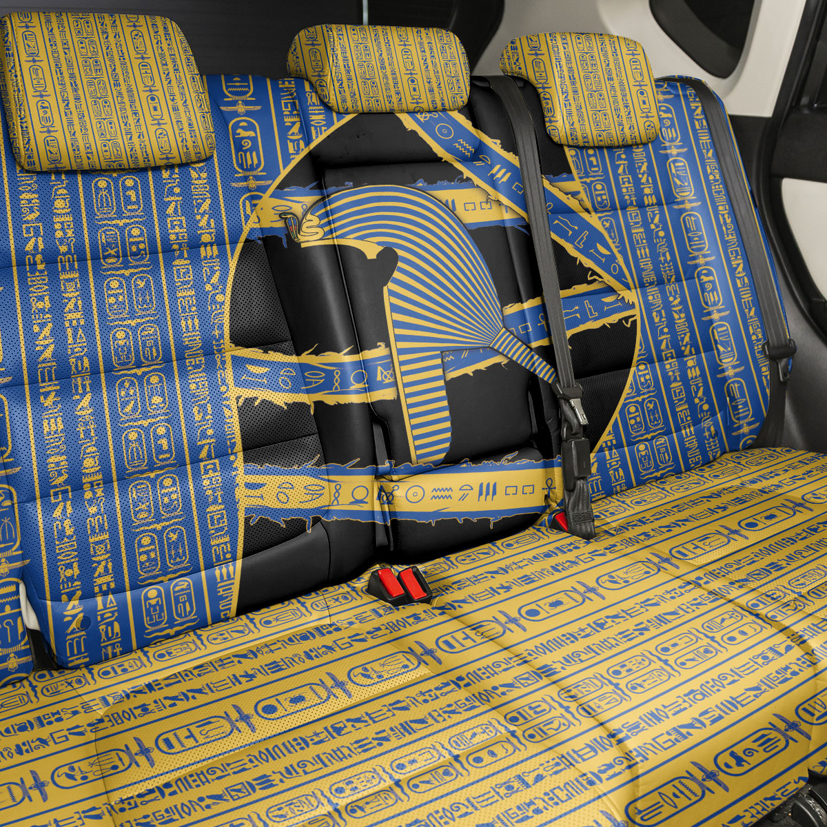 Egypt Nemyss Back Car Seat Cover Ancient Mythology Pharaoh Royal