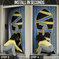 Egypt Nemyss Door Cover Ancient Mythology Pharaoh Royal
