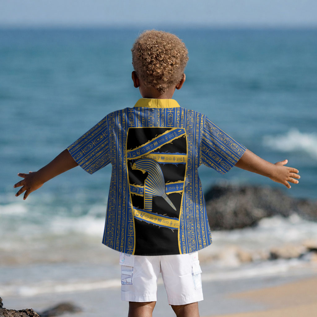 Egypt Nemyss Kid Hawaiian Shirt Ancient Mythology Pharaoh Royal DT05