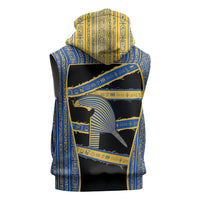 Egypt Nemyss Sleeveless Hoodie Ancient Mythology Pharaoh Royal