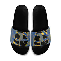 Egypt Nemyss Slide Sandals Ancient Mythology Pharaoh Royal