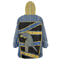 Egypt Nemyss Wearable Blanket Hoodie Ancient Mythology Pharaoh Royal