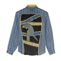 Egypt Nemyss Women Casual Shirt Ancient Mythology Pharaoh Royal