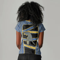 Egypt Nemyss Women V-Neck T-Shirt Ancient Mythology Pharaoh Royal