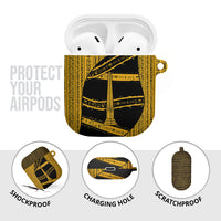 Egypt Obelisk AirPods Case Ancient Mythology Sacred Sun Pillar