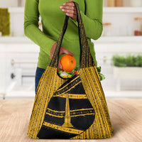 Egypt Obelisk Grocery Bag Ancient Mythology Sacred Sun Pillar