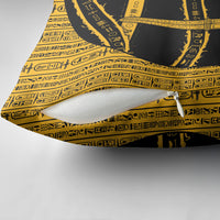 Egypt Obelisk Pillow Cover Ancient Mythology Sacred Sun Pillar
