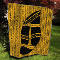 Egypt Obelisk Quilt Ancient Mythology Sacred Sun Pillar