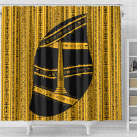 Egypt Obelisk Shower Curtain Ancient Mythology Sacred Sun Pillar