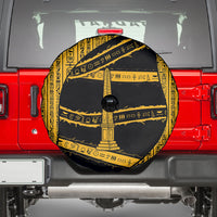 Egypt Obelisk Spare Tire Cover Ancient Mythology Sacred Sun Pillar