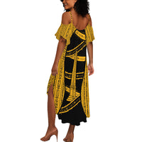 Egypt Obelisk Summer Maxi Dress Ancient Mythology Sacred Sun Pillar