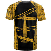 Egypt Obelisk T shirt Ancient Mythology Sacred Sun Pillar