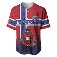Custom Norway Football Baseball Jersey Ro Ro Meditating Viking Wolf