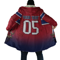 Custom Norway Football Cloak Ro Ro Meditating Viking Wolf