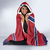 Custom Norway Football Hooded Blanket Ro Ro Meditating Viking Wolf