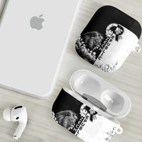 Czech Republic AirPods Case White Lion With Rose - Wonder Print Shop
