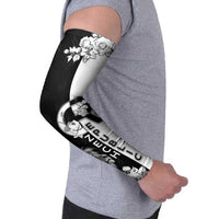 Czech Republic Arm Sleeves White Lion With Rose - Wonder Print Shop