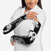 Czech Republic Arm Sleeves White Lion With Rose - Wonder Print Shop