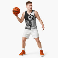 Czech Republic Basketball Jersey White Lion With Rose - Wonder Print Shop