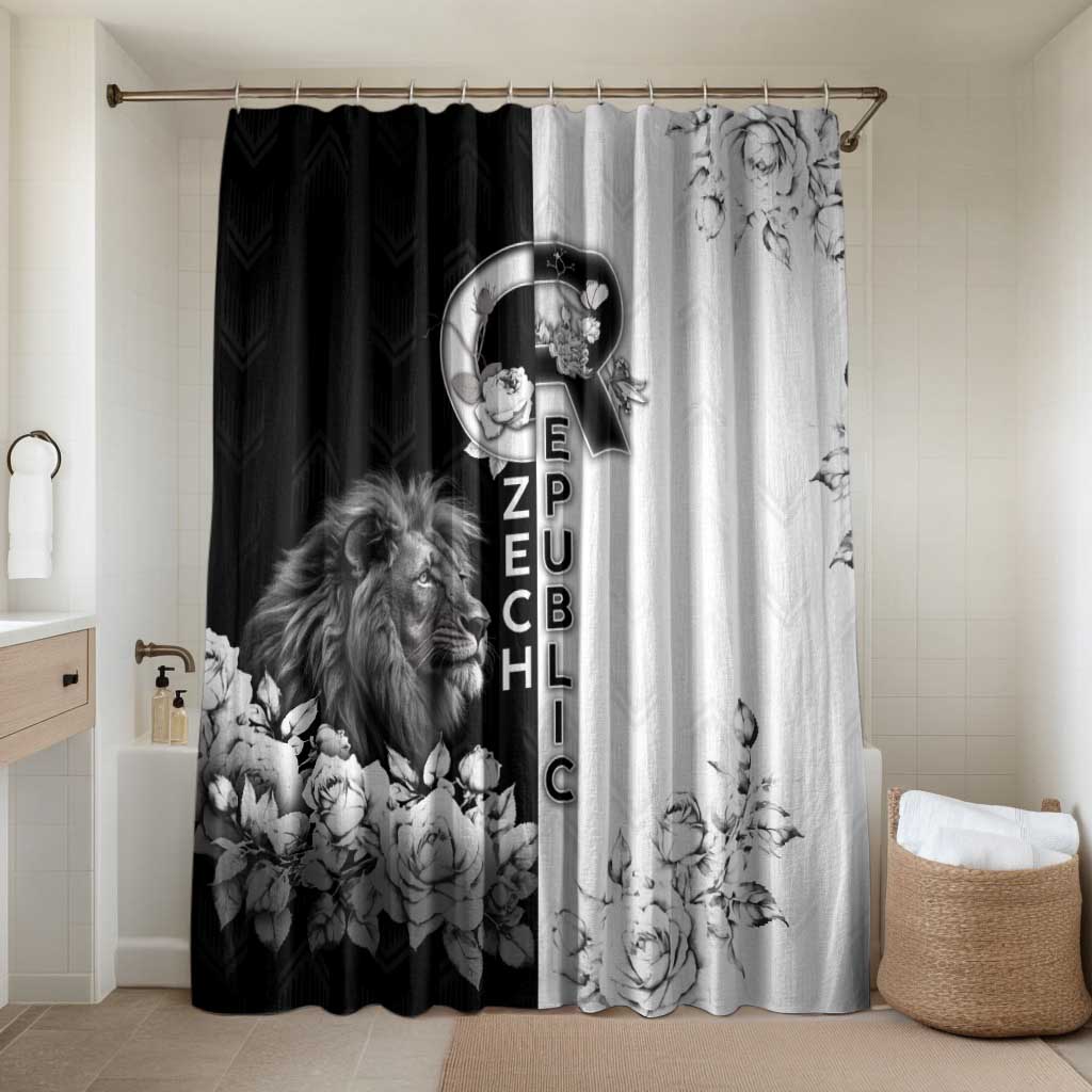 Czech Republic Bathroom Set White Lion With Rose - Wonder Print Shop