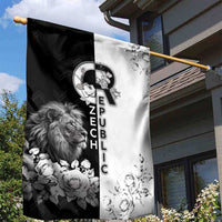 Czech Republic Garden Flag White Lion With Rose - Wonder Print Shop