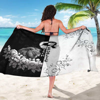 Czech Republic Sarong White Lion With Rose - Wonder Print Shop
