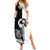 Czech Republic Summer Maxi Dress White Lion With Rose - Wonder Print Shop